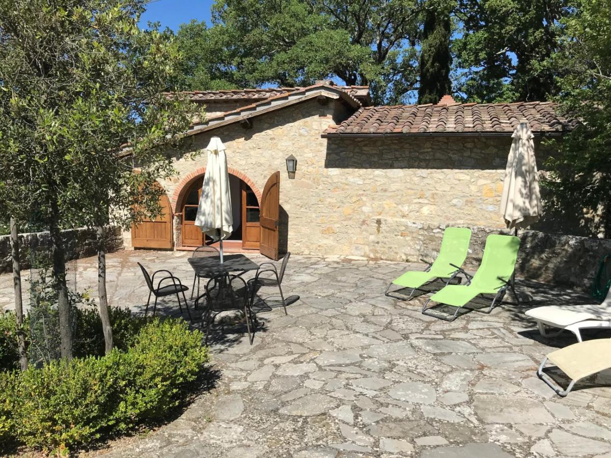 Casanova Di Ricavo Villa Gaiole in Chianti Luaran gambar