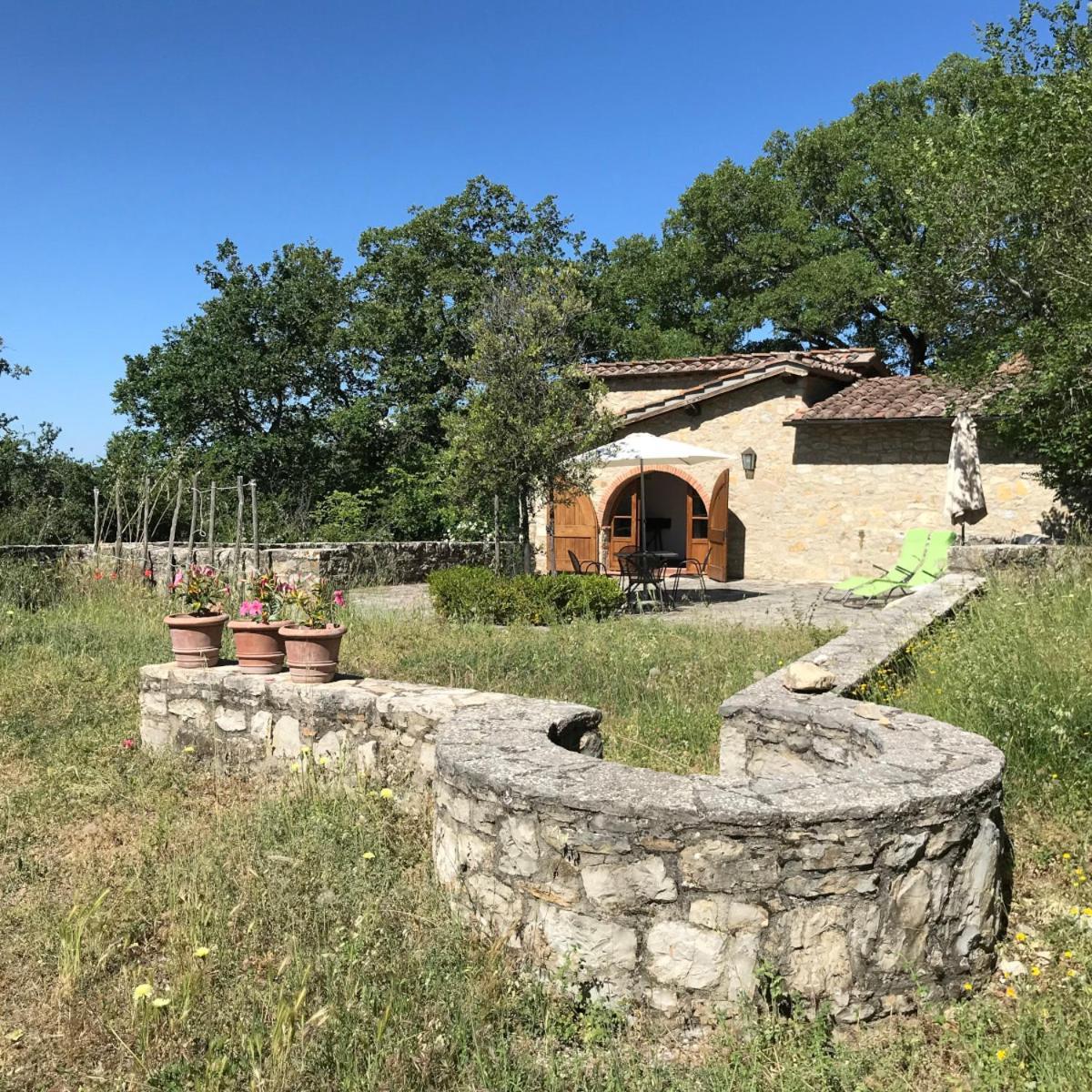 Casanova Di Ricavo Villa Gaiole in Chianti Luaran gambar